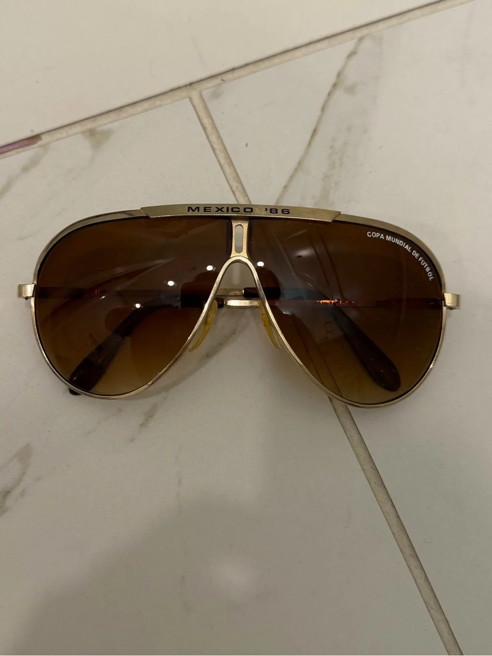 Mexico ‘86 World Cup Souvenir Aviator Sunglasses